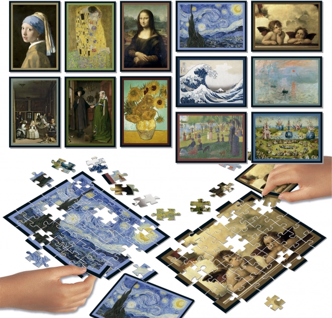 Gioco EDUCA Battaglia dell'Arte Puzzle