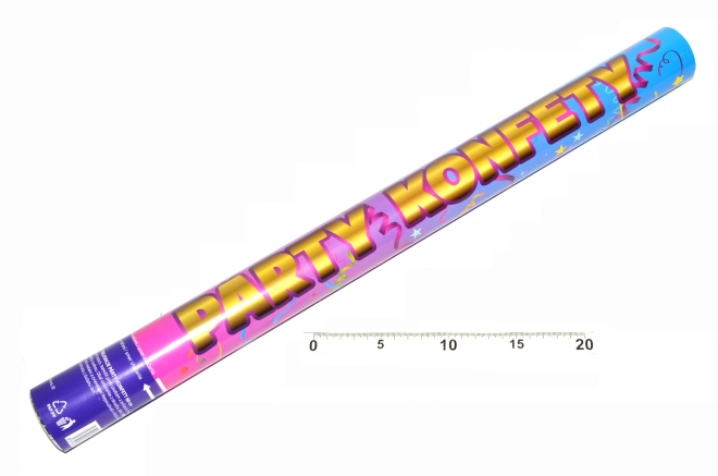 Cannoncino per feste spara coriandoli 60 cm