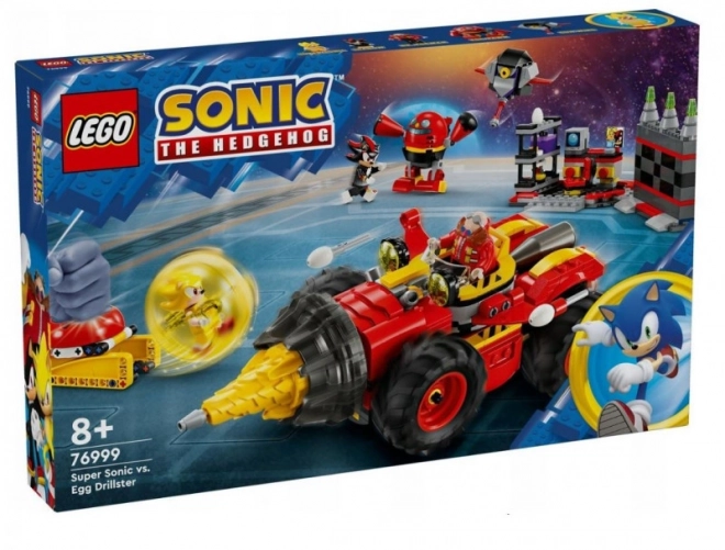 Super Sonic contro Egg Drillster