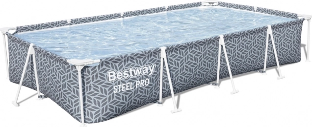 Piscina rettangolare con struttura Bestway Steel Pro 366 x 201 x 66 cm