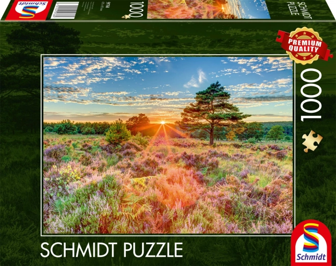 Puzzle Tramonto sulla brughiera 1000 pezzi