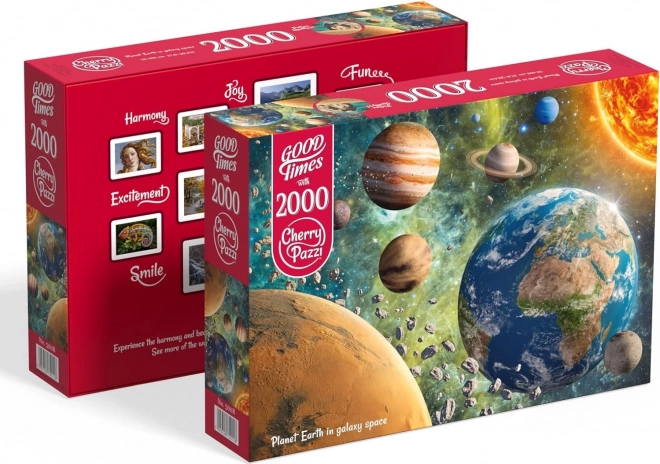 Puzzle Pianeta Terra nella Galassia 2000 Pezzi