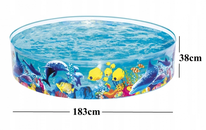 Piscina da Giardino per Bambini 183 cm x 38 cm Bestway