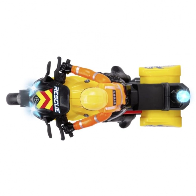 Motocicletta soccorso 17 cm con pilota