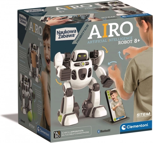robot airo – kit educativo interattivo con intelligenza artificiale di clementoni