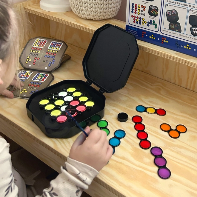 Gioco logico "crea il modello" allenamento del cervello WOOPIE per miscelare i colori
