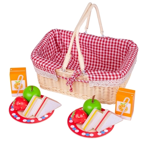 Bigjigs Toys cesto da picnic