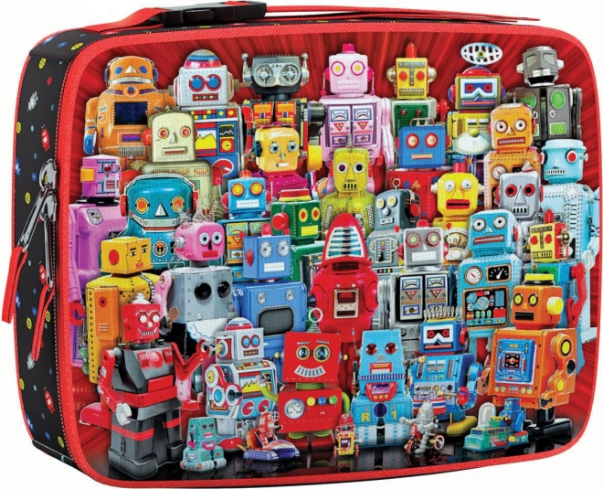 Regalo 2 in 1: puzzle + lunch box termica