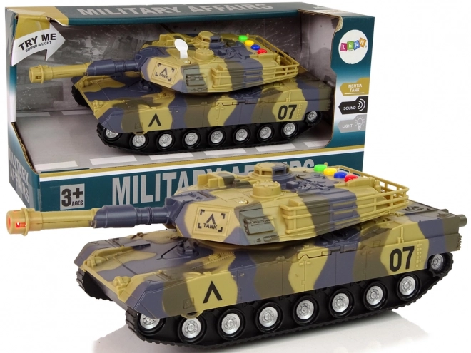 Carro Armato Grande Militare 1:16 con Suoni e Luci