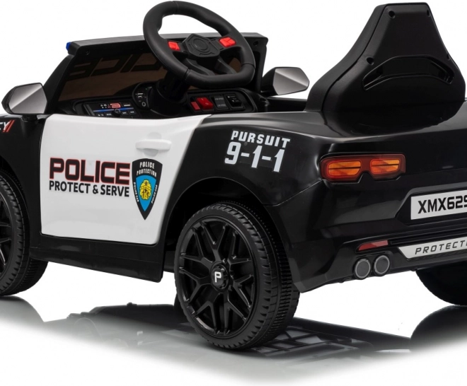 auto della polizia nero 911 Agenzia