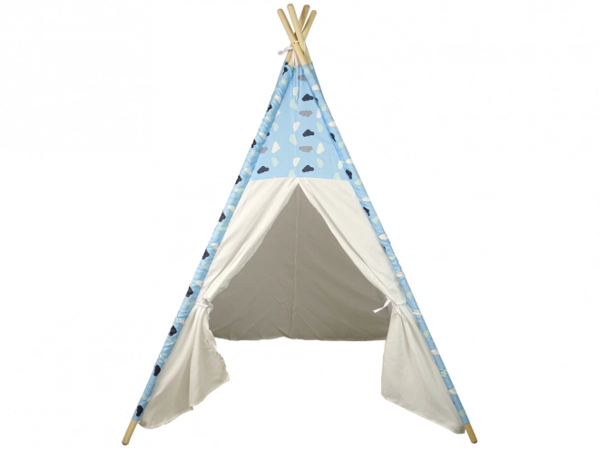 Tenda Tipi per Bambini Nuvole Impermeabile per Giardino