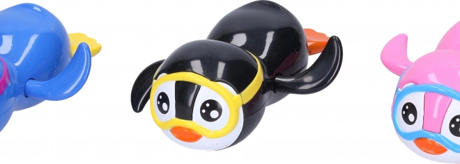 Pinguino a carica da bagno