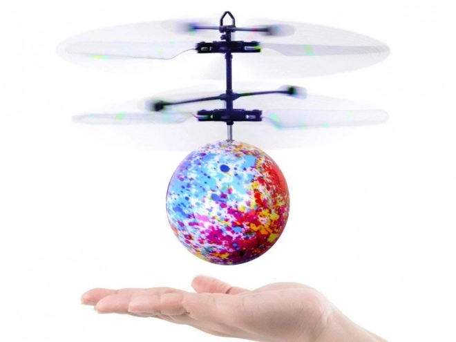 Sfera Disco volante luminosa per bambini