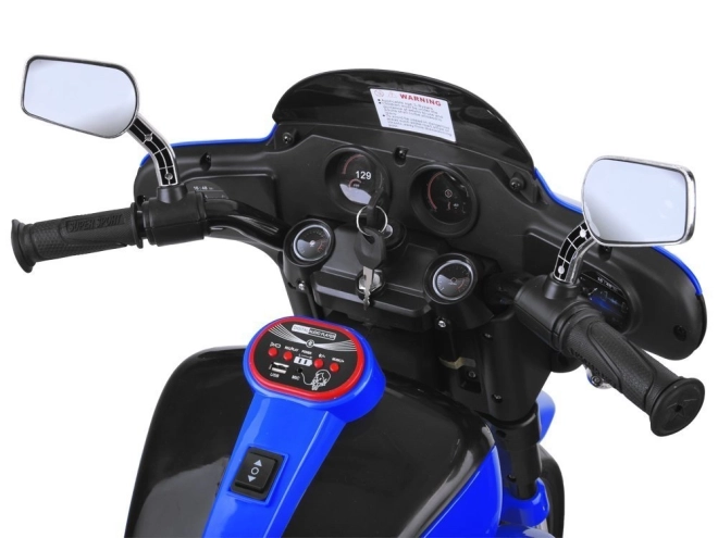 Grande Moto Elettrica per Bambini – nero