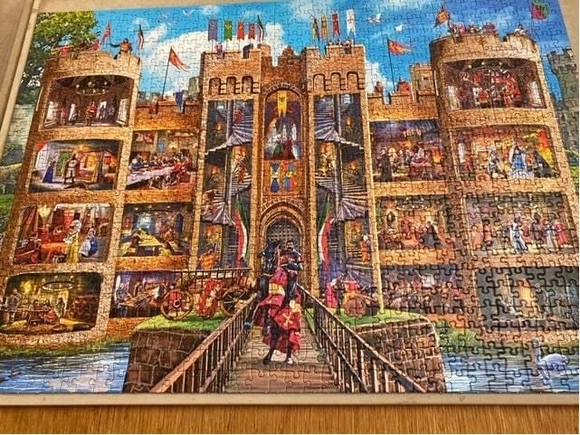 Puzzle Castello 1000 pezzi