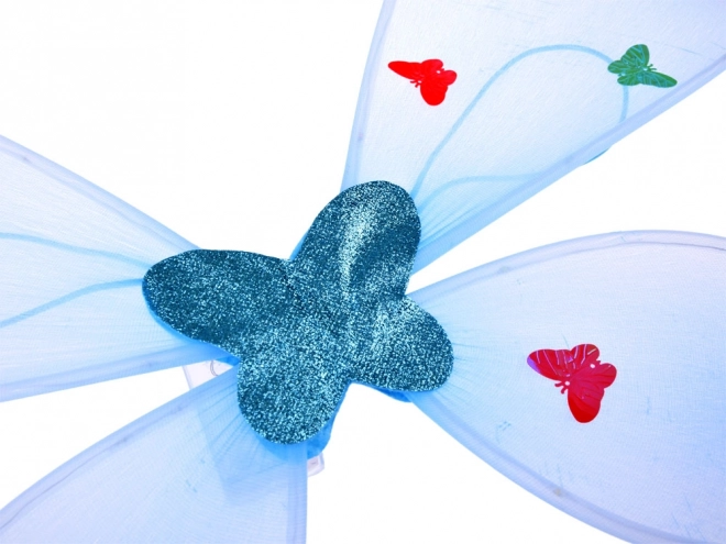 Costume luminoso per piccola fata blu