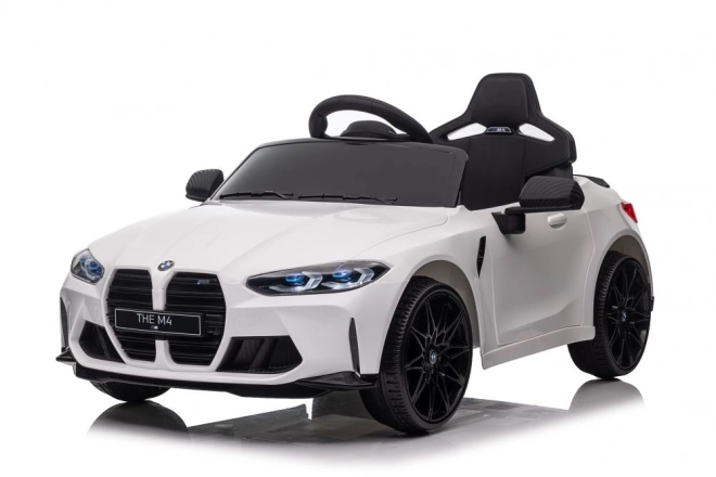 Auto elettrica per bambini BMW M4 bianca