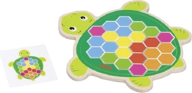 Puzzle in legno Goki Tartaruga