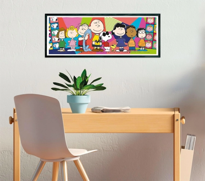 Puzzle panoramico Peanuts 1000 pezzi