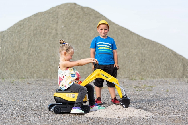 Escavatore Rotante Komatsu con Pala e Casco