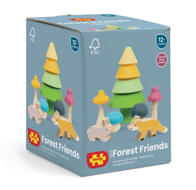 Animali Del Bosco Di Bigjigs Toys