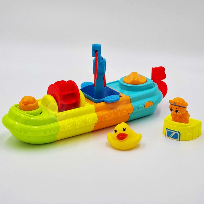 Barca giocattolo da bagno per bambini Woopie