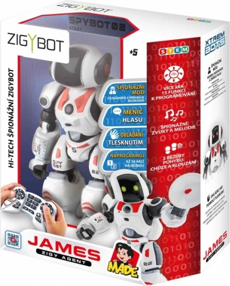 Robot spia Zigybot James