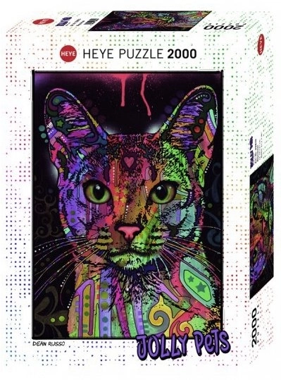 Puzzle 2000 pezzi Gatto Abissino