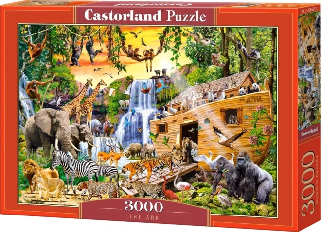 Puzzle 3000 pezzi Arca di Noè Animali