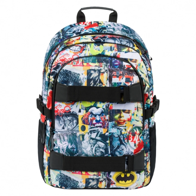 Zaino scolastico Skate Batman Comics