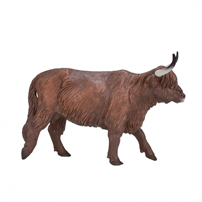 Realistica figurina di animale di Highland scozzese