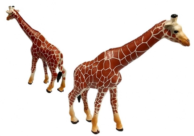 Giraffe Educativi Famiglia Figurine 3 Pezzi con Sfondo Africa