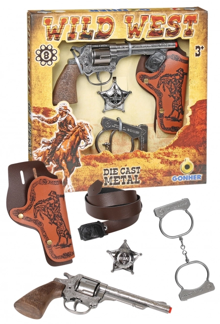 Set Cowboy Medio con Manette