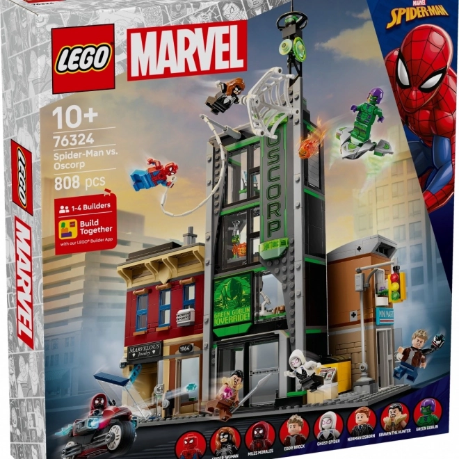 Set LEGO Marvel Spider-Man e Oscorp