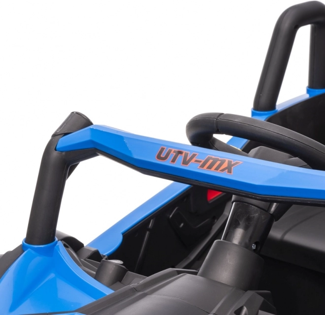 Veicolo elettrico per bambini Buggy Madman UTV-MX blu