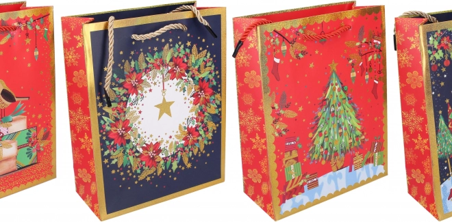 Grande borsa regalo Natale