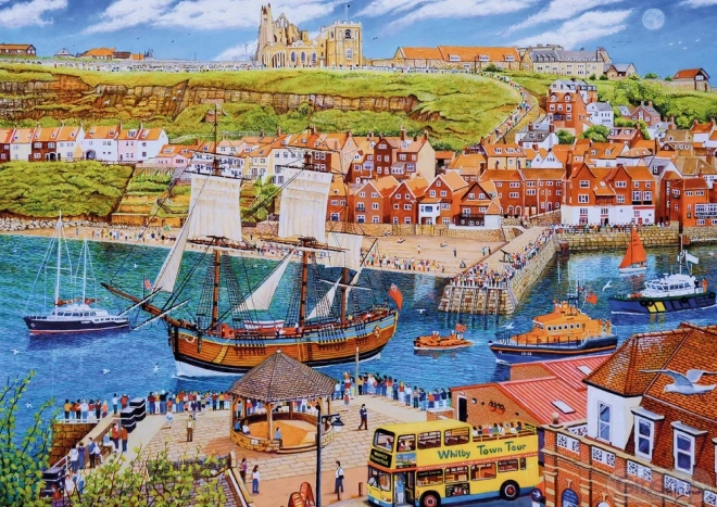 Puzzle Endeavour Whitby 500 Pezzi