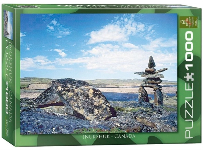 Puzzle EUROGRAPHICS Inukshuk Canada 1000 pezzi