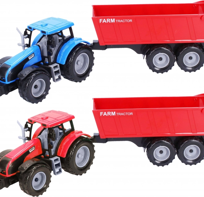 Trattore con rimorchio a inerzia 42 cm