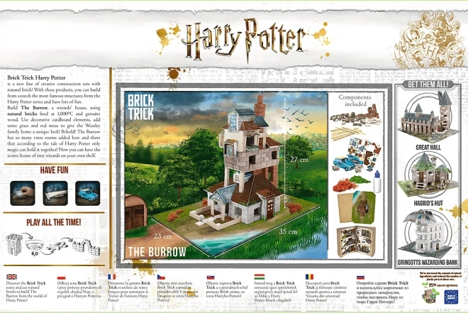 Set di costruzione Casa Weasley Harry Potter