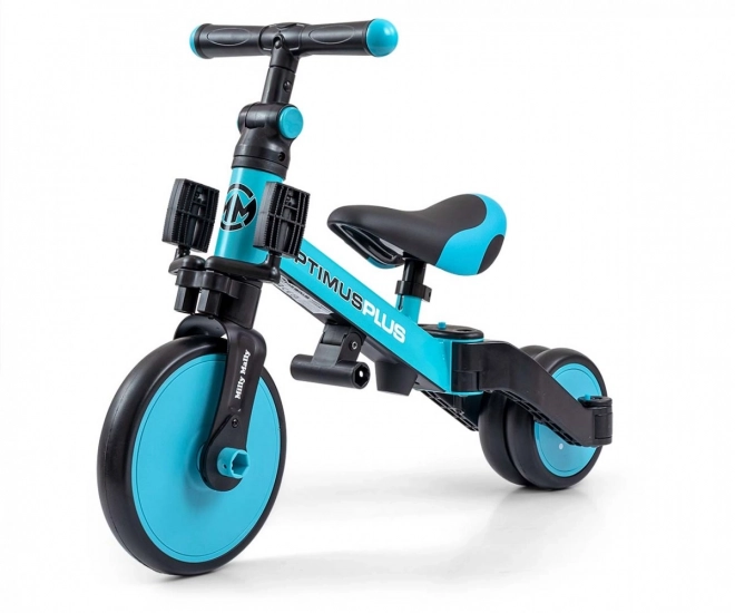 Bicicletta Bambini Milly Mally 4 in 1 Optimus Plus Blu