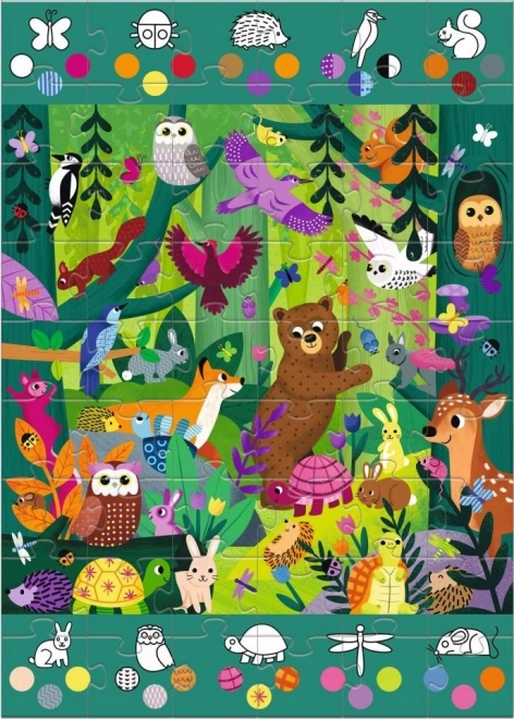 DJECO Puzzle Osservazione: Le 54 pezzi
