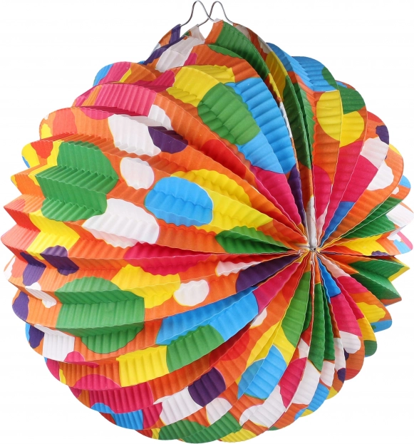 Lanterna di carta sfera 25 cm
