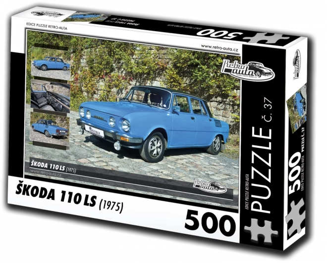 Puzzle auto d'epoca Škoda 110 LS