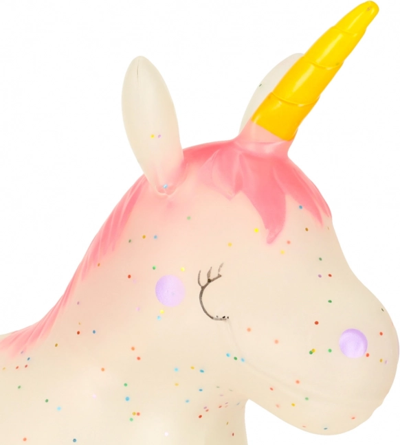 Giocattolo Saltellante per Bambini con Pompa - Unicorno di Gomma