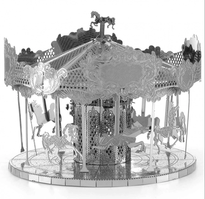 Puzzle 3D Metal Earth Giostra