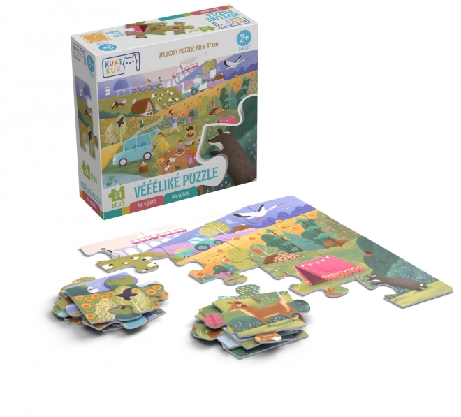 Puzzle Giganti Na výletě per Bambini