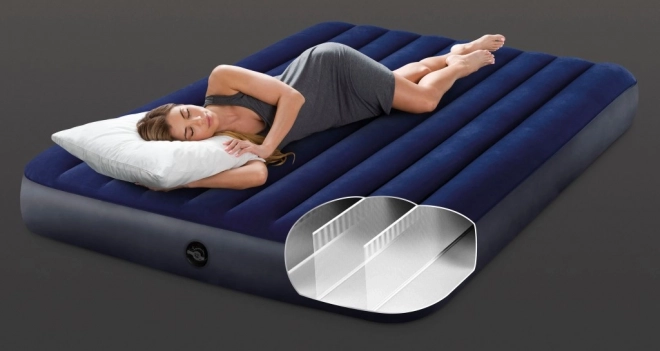 Materasso Gonfiabile Matrimoniale 203x152 cm Intex