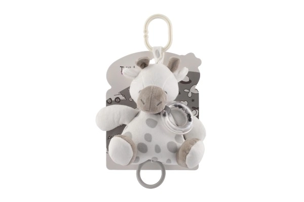 Carillon Giraffa 18 cm grigio-bianco