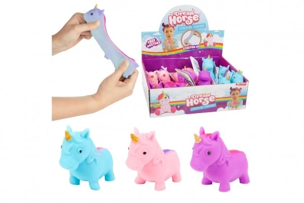 Unicorno antistress in silicone 10cm